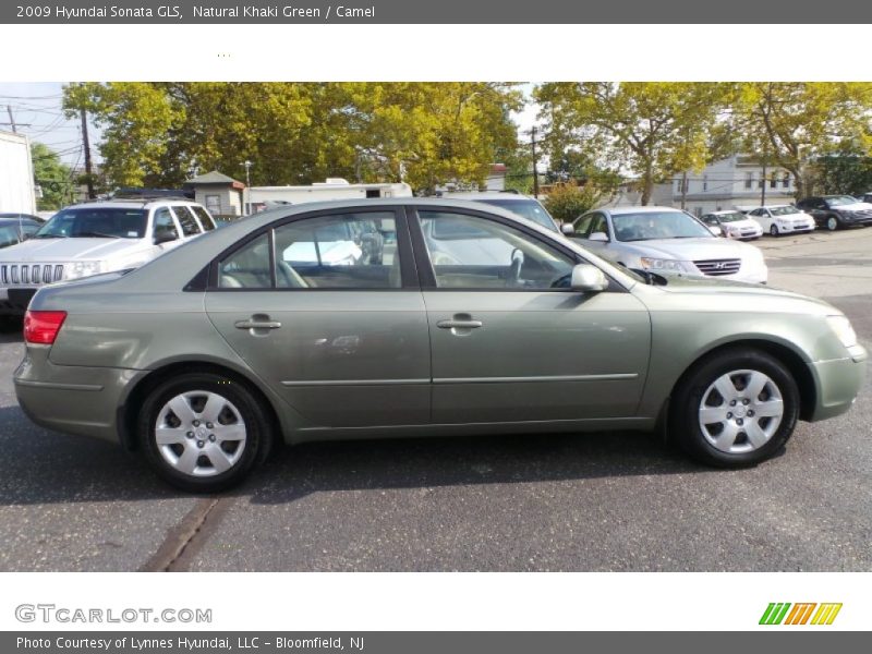 Natural Khaki Green / Camel 2009 Hyundai Sonata GLS