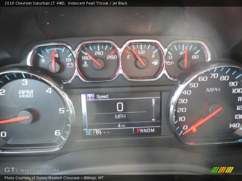 Iridescent Pearl Tricoat / Jet Black 2016 Chevrolet Suburban LT 4WD