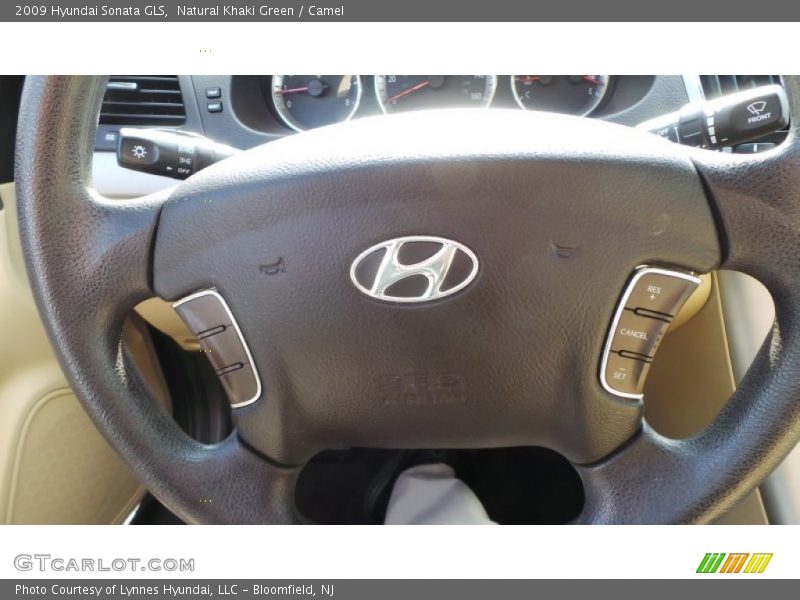 Natural Khaki Green / Camel 2009 Hyundai Sonata GLS