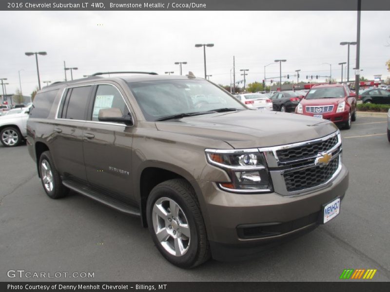 Brownstone Metallic / Cocoa/Dune 2016 Chevrolet Suburban LT 4WD