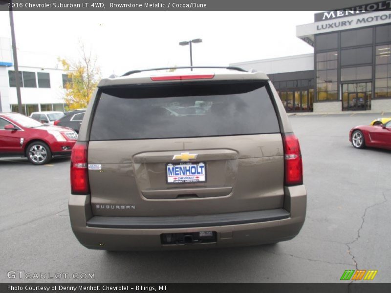 Brownstone Metallic / Cocoa/Dune 2016 Chevrolet Suburban LT 4WD