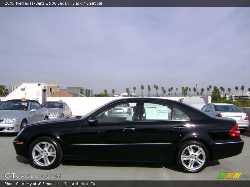 Black / Charcoal 2005 Mercedes-Benz E 500 Sedan