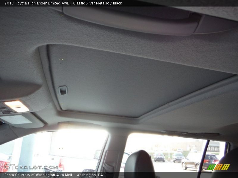 Classic Silver Metallic / Black 2013 Toyota Highlander Limited 4WD