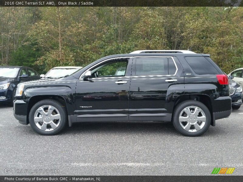 Onyx Black / Saddle 2016 GMC Terrain SLT AWD