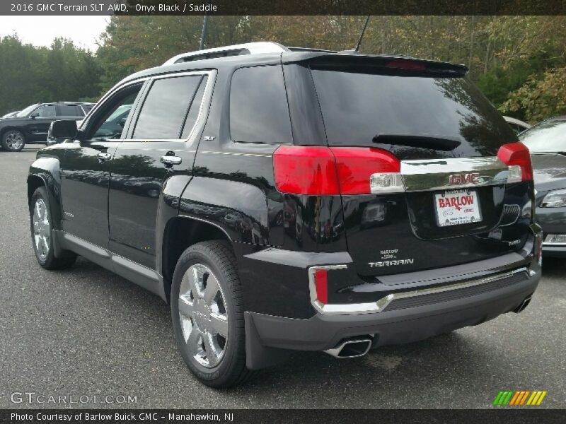 Onyx Black / Saddle 2016 GMC Terrain SLT AWD