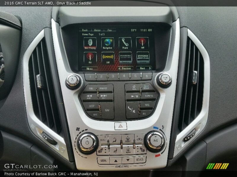 Onyx Black / Saddle 2016 GMC Terrain SLT AWD