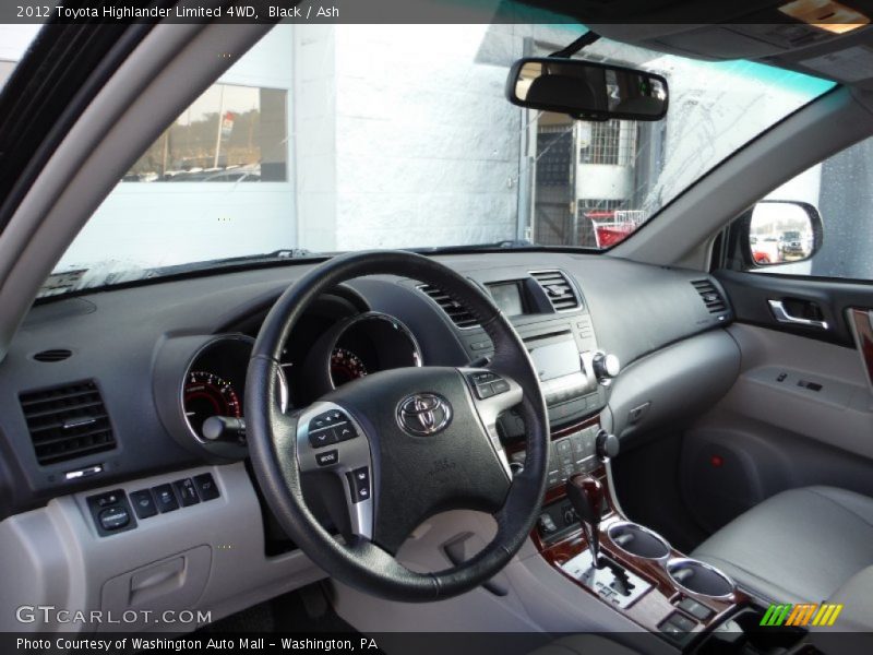Black / Ash 2012 Toyota Highlander Limited 4WD