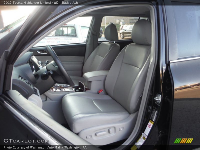 Black / Ash 2012 Toyota Highlander Limited 4WD