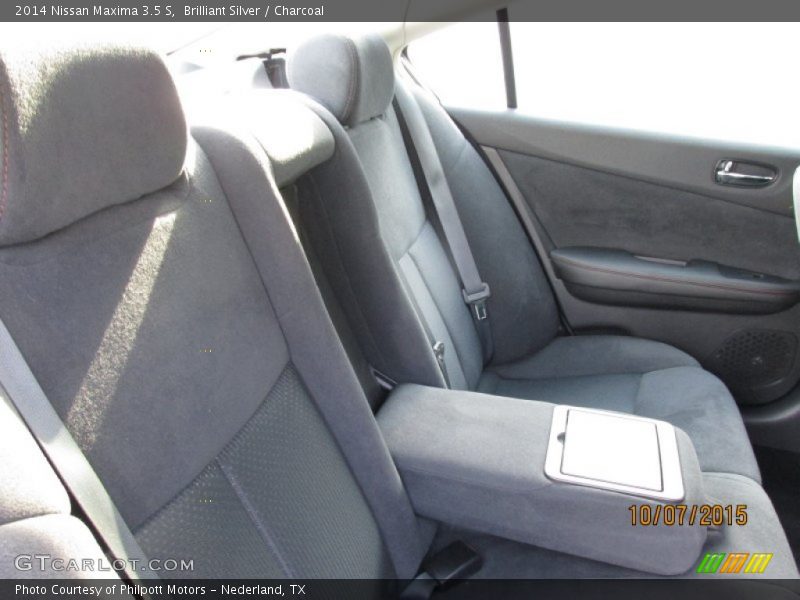 Brilliant Silver / Charcoal 2014 Nissan Maxima 3.5 S