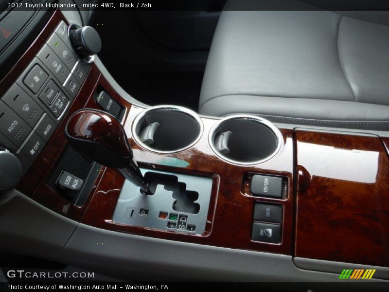 Black / Ash 2012 Toyota Highlander Limited 4WD
