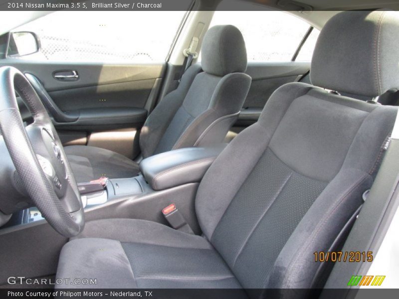 Brilliant Silver / Charcoal 2014 Nissan Maxima 3.5 S