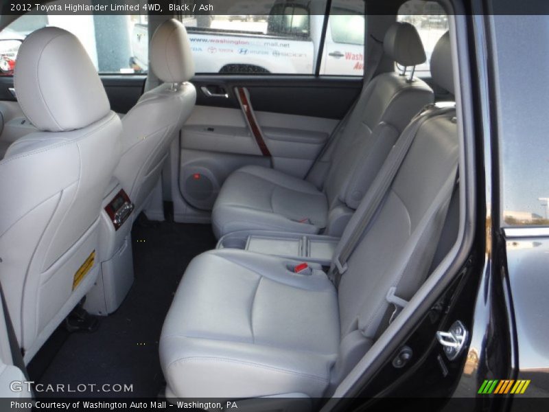 Black / Ash 2012 Toyota Highlander Limited 4WD