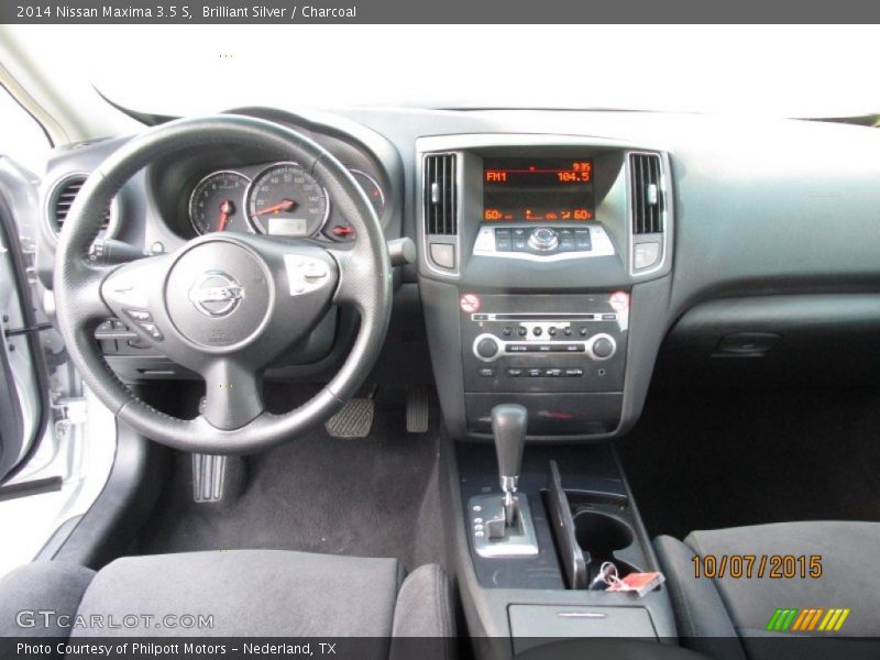 Brilliant Silver / Charcoal 2014 Nissan Maxima 3.5 S
