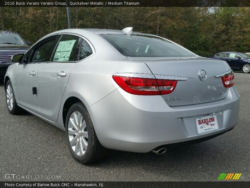 Quicksilver Metallic / Medium Titanium 2016 Buick Verano Verano Group
