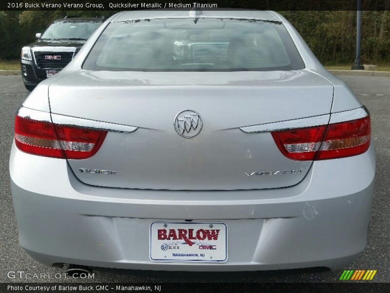 Quicksilver Metallic / Medium Titanium 2016 Buick Verano Verano Group