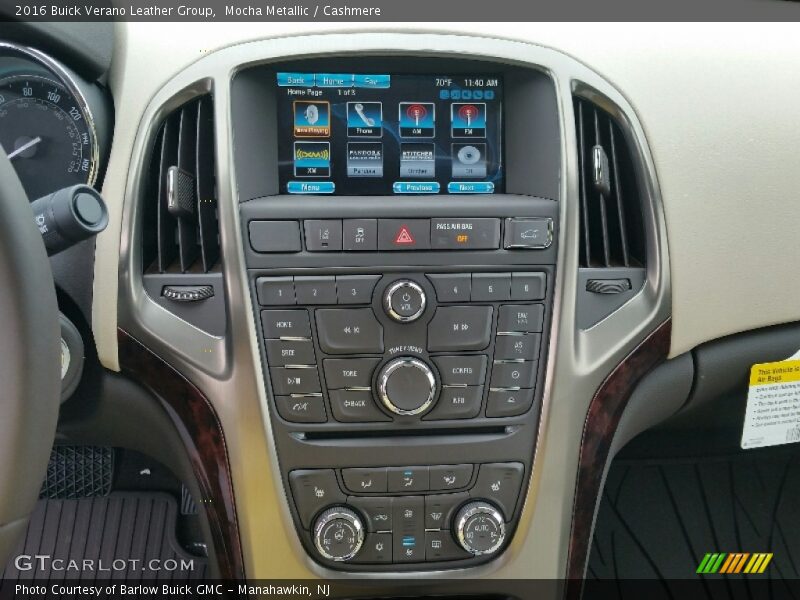Mocha Metallic / Cashmere 2016 Buick Verano Leather Group