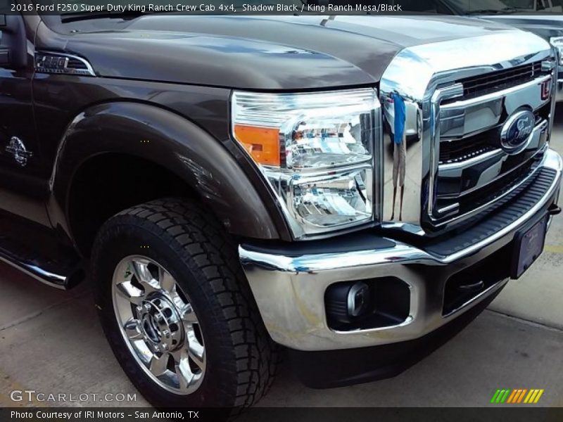 Shadow Black / King Ranch Mesa/Black 2016 Ford F250 Super Duty King Ranch Crew Cab 4x4