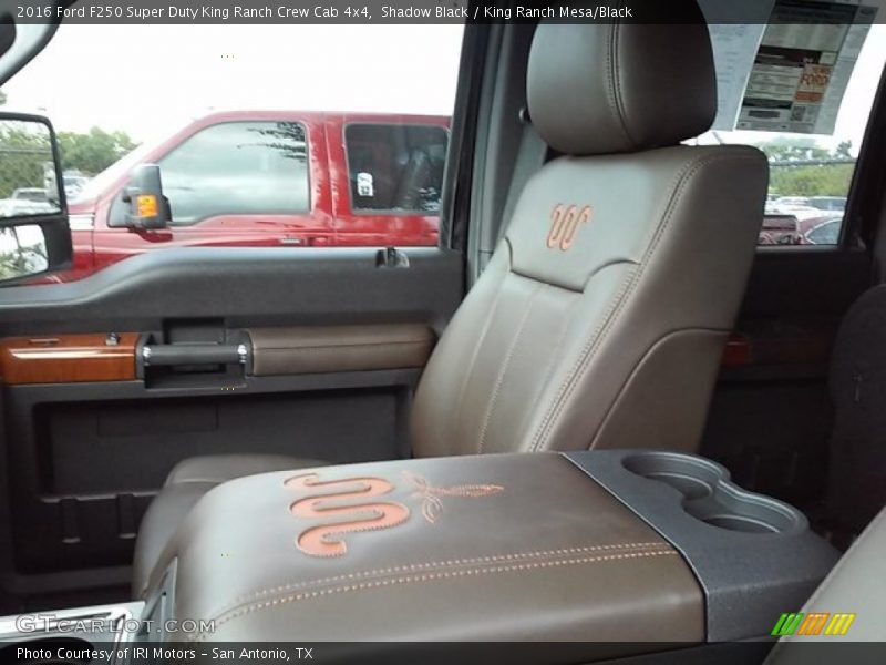 Shadow Black / King Ranch Mesa/Black 2016 Ford F250 Super Duty King Ranch Crew Cab 4x4