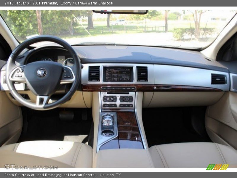 Ebony / Barley/Warm Charcoal 2015 Jaguar XF 2.0T Premium