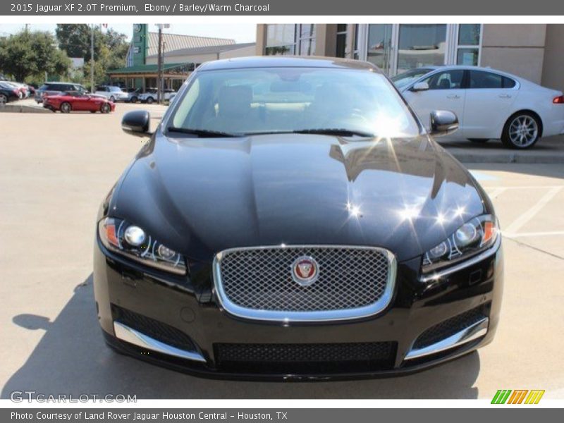 Ebony / Barley/Warm Charcoal 2015 Jaguar XF 2.0T Premium