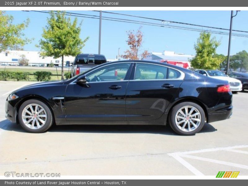 Ebony / Barley/Warm Charcoal 2015 Jaguar XF 2.0T Premium