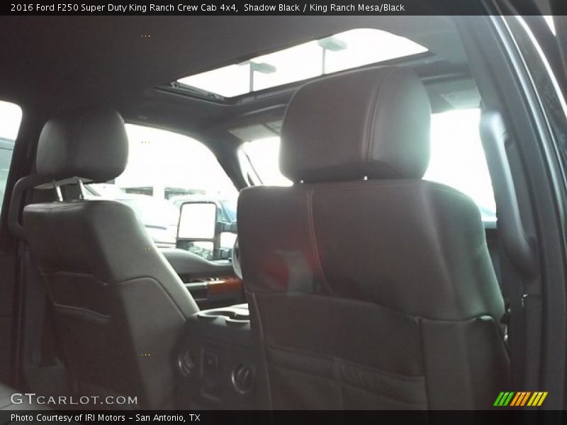 Shadow Black / King Ranch Mesa/Black 2016 Ford F250 Super Duty King Ranch Crew Cab 4x4