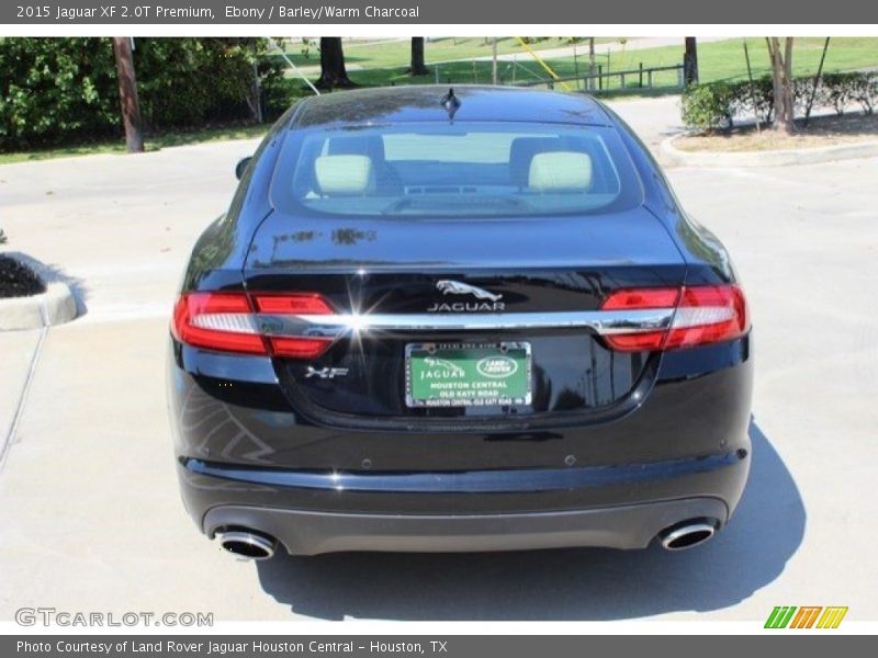 Ebony / Barley/Warm Charcoal 2015 Jaguar XF 2.0T Premium