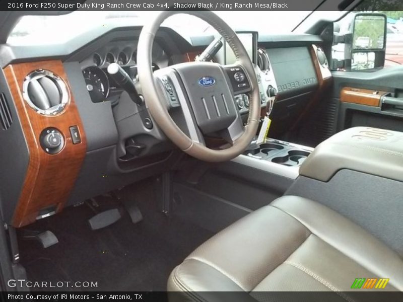 Shadow Black / King Ranch Mesa/Black 2016 Ford F250 Super Duty King Ranch Crew Cab 4x4