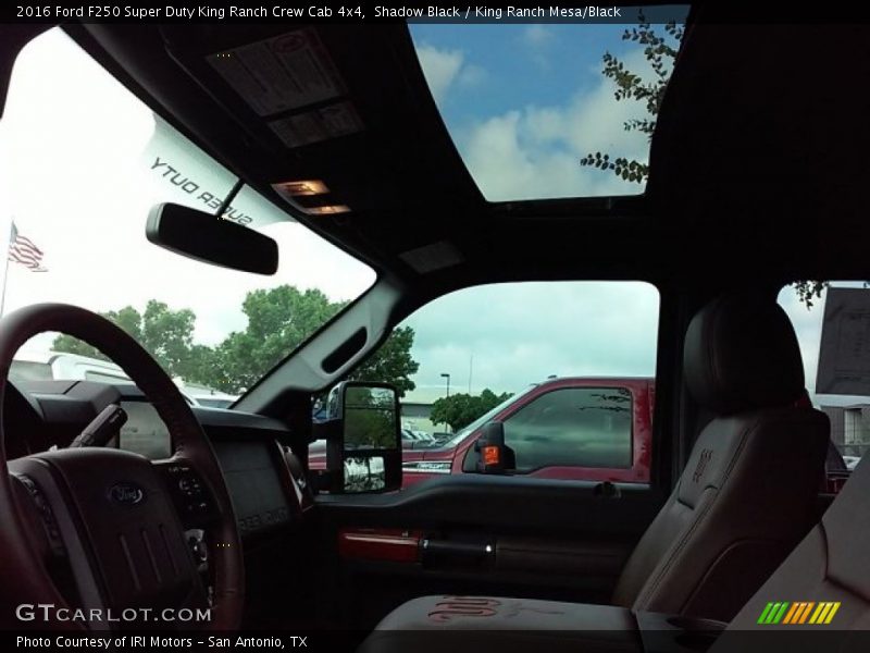 Shadow Black / King Ranch Mesa/Black 2016 Ford F250 Super Duty King Ranch Crew Cab 4x4
