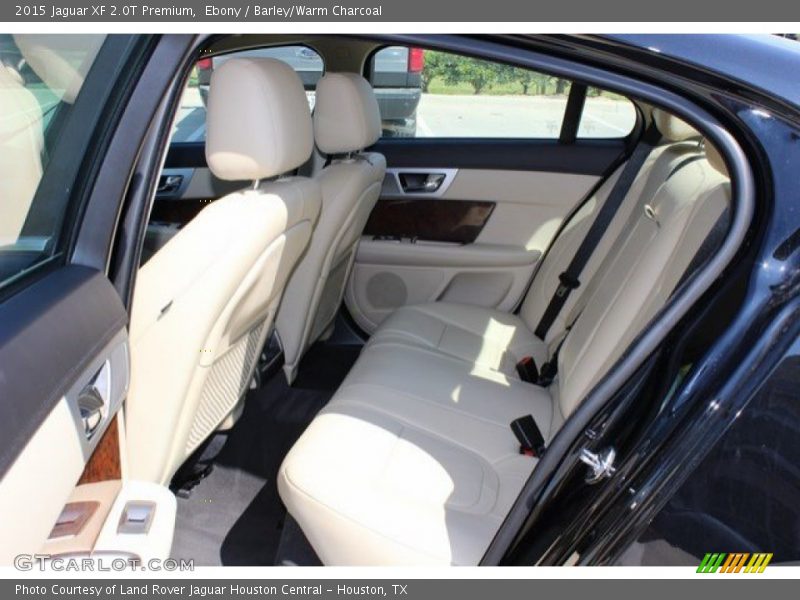 Ebony / Barley/Warm Charcoal 2015 Jaguar XF 2.0T Premium