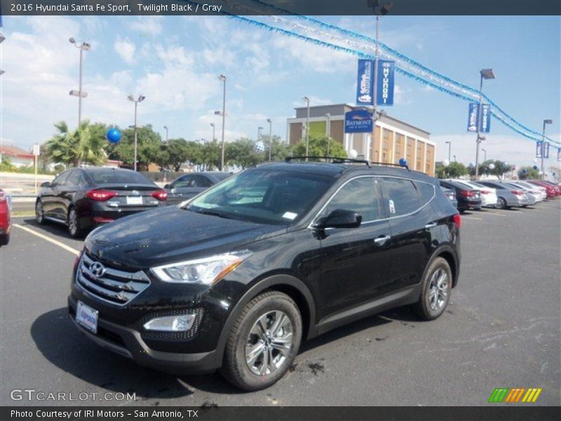 Twilight Black / Gray 2016 Hyundai Santa Fe Sport