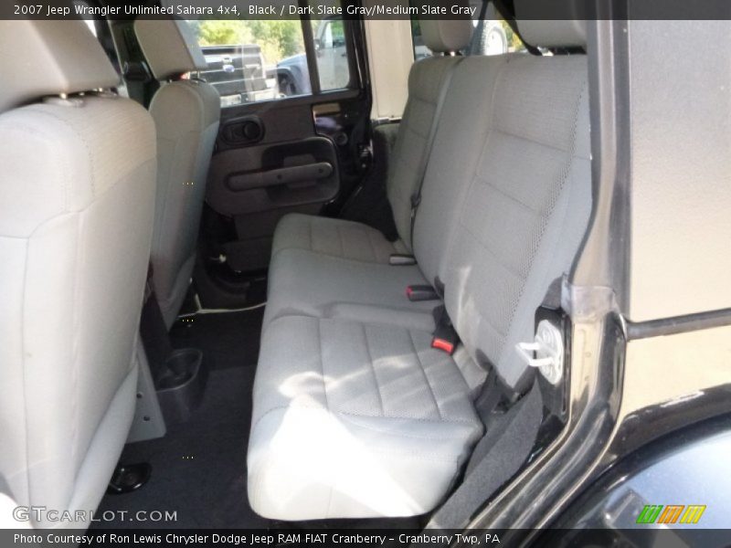 Black / Dark Slate Gray/Medium Slate Gray 2007 Jeep Wrangler Unlimited Sahara 4x4