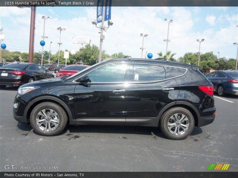 Twilight Black / Gray 2016 Hyundai Santa Fe Sport