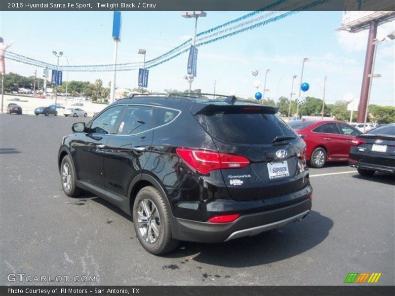 Twilight Black / Gray 2016 Hyundai Santa Fe Sport
