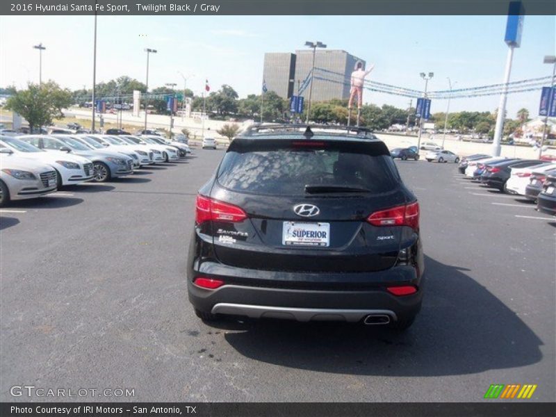 Twilight Black / Gray 2016 Hyundai Santa Fe Sport