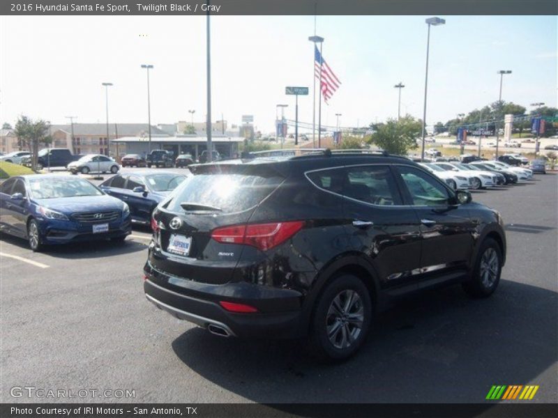 Twilight Black / Gray 2016 Hyundai Santa Fe Sport