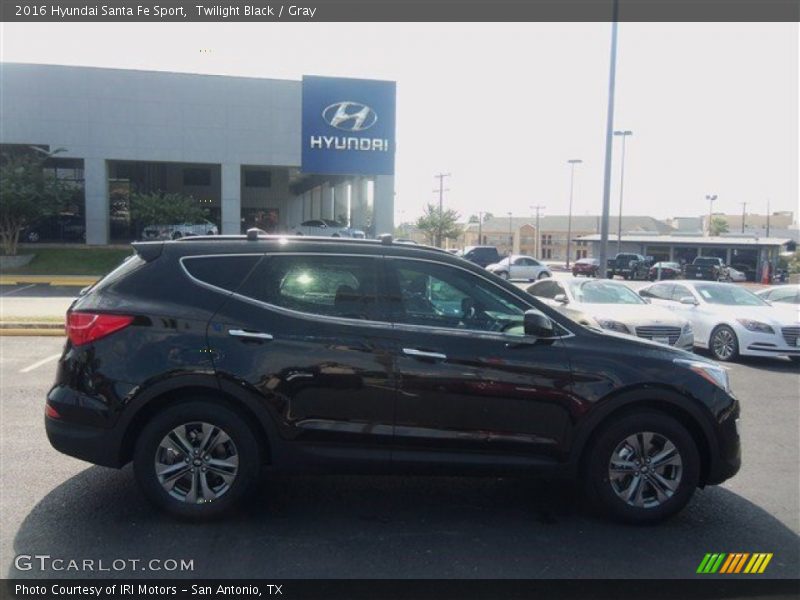 Twilight Black / Gray 2016 Hyundai Santa Fe Sport