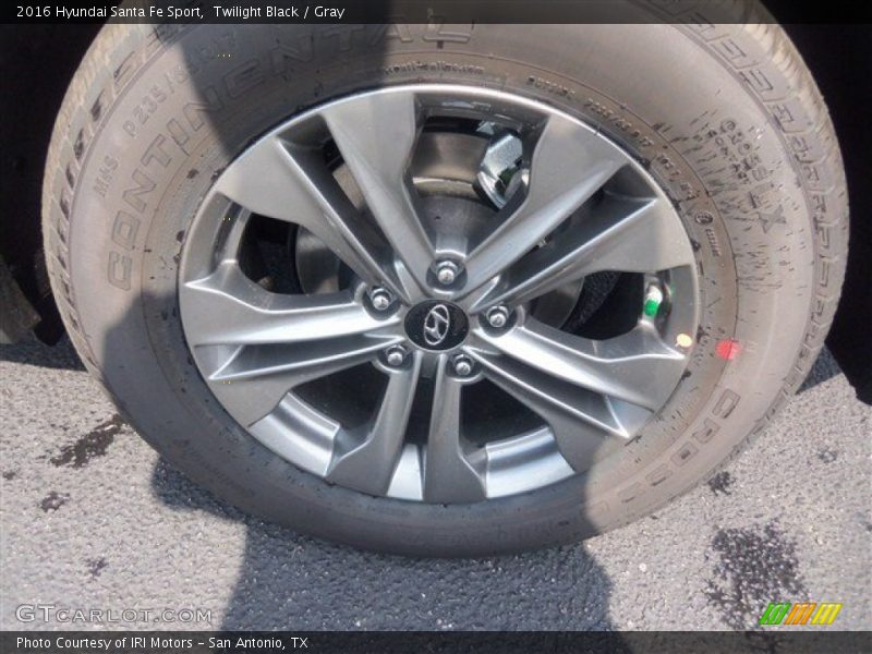 Twilight Black / Gray 2016 Hyundai Santa Fe Sport