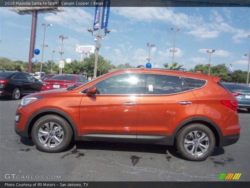  2016 Santa Fe Sport  Canyon Copper