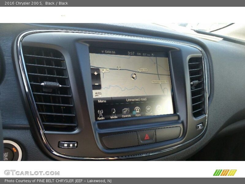 Black / Black 2016 Chrysler 200 S