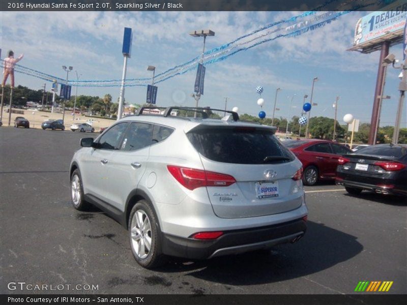 Sparkling Silver / Black 2016 Hyundai Santa Fe Sport 2.0T
