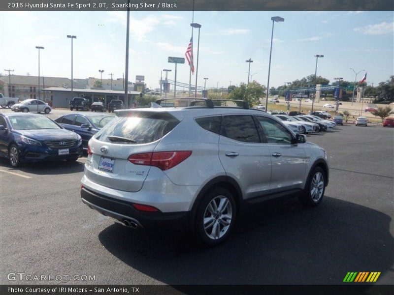 Sparkling Silver / Black 2016 Hyundai Santa Fe Sport 2.0T