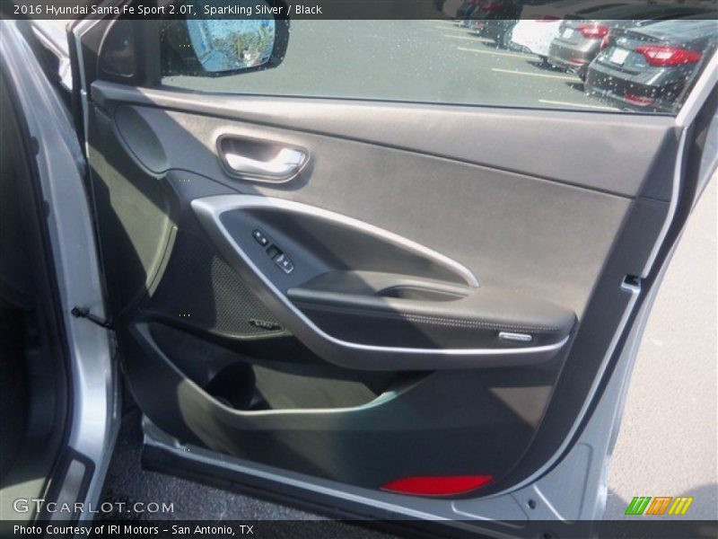 Sparkling Silver / Black 2016 Hyundai Santa Fe Sport 2.0T
