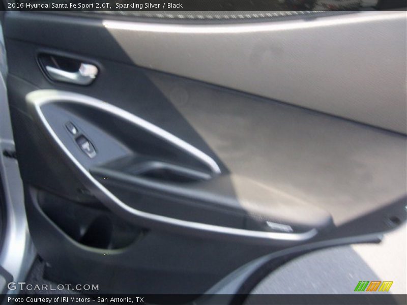 Sparkling Silver / Black 2016 Hyundai Santa Fe Sport 2.0T