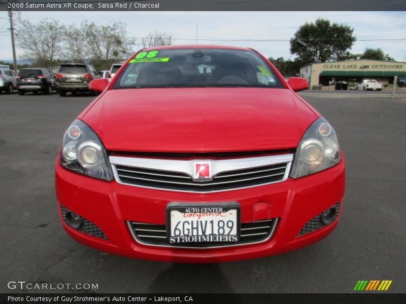 Salsa Red / Charcoal 2008 Saturn Astra XR Coupe