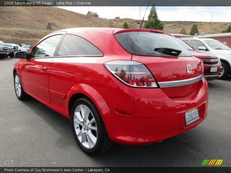 Salsa Red / Charcoal 2008 Saturn Astra XR Coupe