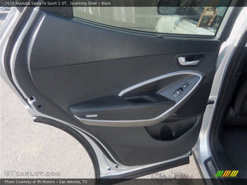 Sparkling Silver / Black 2016 Hyundai Santa Fe Sport 2.0T