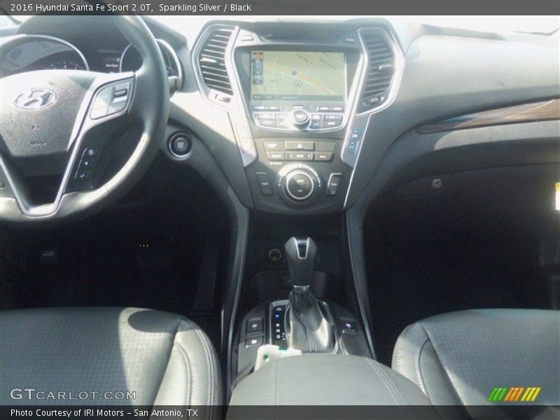 Sparkling Silver / Black 2016 Hyundai Santa Fe Sport 2.0T