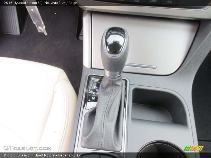Nouveau Blue / Beige 2016 Hyundai Sonata SE