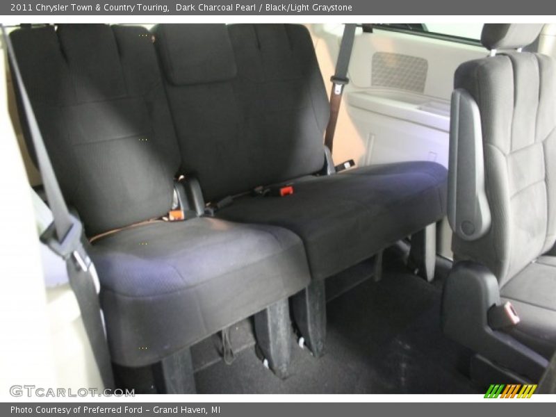 Dark Charcoal Pearl / Black/Light Graystone 2011 Chrysler Town & Country Touring